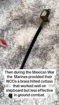 The USMC Model 1859 Non Commissioned Officer Sword