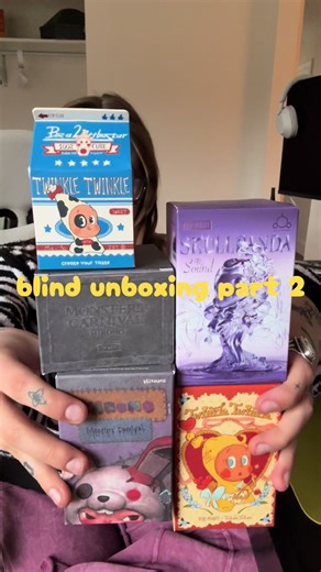 Exploring Cute Blind Box Unboxing Treasures