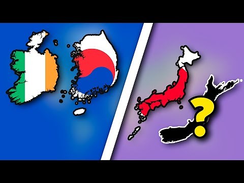 Countries With Almost Identical Shapes