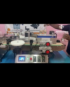 Nitikshaa Label Tech on Instagram: ""Introducing our Low cost cutting-edge Automatic Label Pasting Machine! Experience efficient, precise labeling with minimal effort. Say farewell to manual tasks and embrace seamless automation. Upgrade your workflow now!" Contact +91 95003 88319 or visit https://nitikshaalabeltech.com/product/semi-automatic-round-botle-labelling-machine/"
