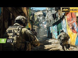 INTENSE Favela Chase | Realistic ULTRA 4K Gameplay | Call of Duty
