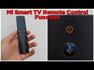 MI Smart TV REMOTE CONTROL All Functions Explained