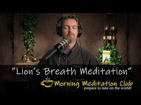 Lion's Breath Meditation - one of my favorite meditations to teach you how to remain perfectly still