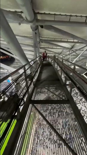 The Most INSANE Rooftop Stadium Experience #marseille