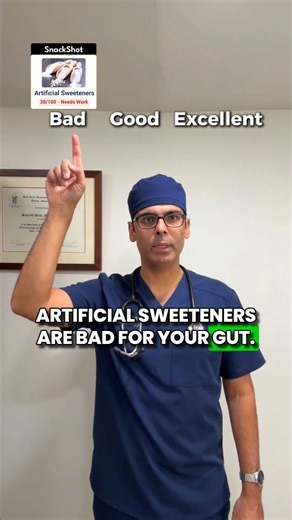 Breaking it down: what’s bad, what’s good, and what’s excellent for your gut health‼️ Where do your current choices fall: bad, good, or excellent? #drsethi #guthealth #healthyeating #nutrition | Saurabh Sethi MD