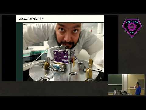 FOSDEM 2024 SIDLOC spacecraft identification and localization system