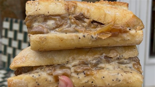 This brand new Bergen cheesesteak was the best thing we ate this week