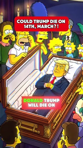 Simpsons predict about Trump?! #simpsons #donaldtrump #usa🇺🇸 #unitedstates #simpsonspredictions