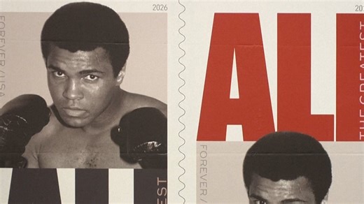 Muhammad Ali enters postage history with new forever stamp