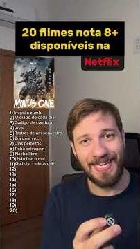 Lista de 20 filmes na Netflix 🍿🎬#filmes