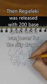 100 Pokemon Doodle Challenge: Regidrago #pokemon #drawing #regidrago #100dayschallenge #art #fanart