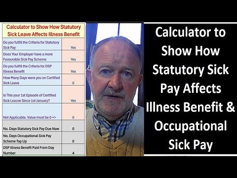 How to Calculate Statutory Sick Pay and Illness Benefit Entitlement