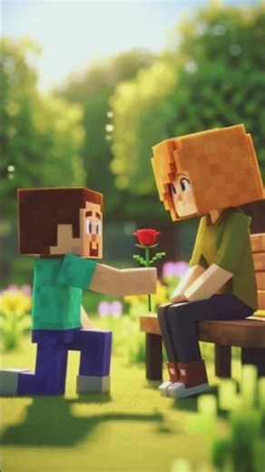 Love Moments ❤️#minecraft#shorts#minecraftanimation#herobrine#love