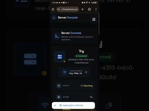 How to create crossplay server java/bedrock on freezehost
