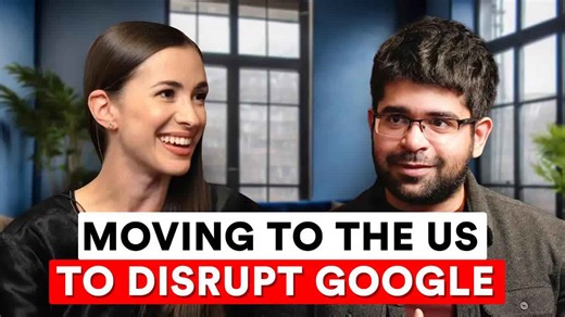Meet Aravind from India who quit OpenAI to disrupt Google - conversation with Marina Mogilko