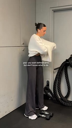 4.4K views · 12 reactions | all you need is 2 dumbbells - join my program using the link in my bio!  #armworkouts #workoutplan #armworkouttips #armworkout #dumbbellworkout | Naireekiana | Facebook