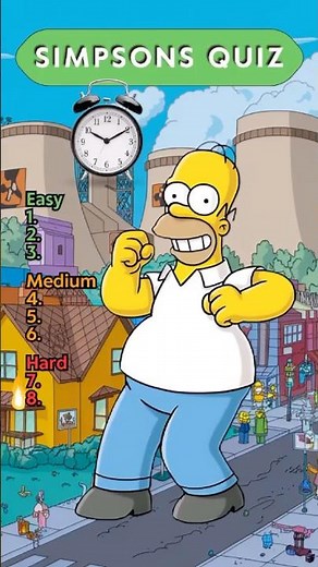 Ultimate Simpsons Quiz 🟡 | Test Your Knowledge of Springfield! #generalknowledgequiz