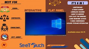 Introducing Seetouch -V2 premium. The premium heavy duty board with Latest Android OS. Customized with NFC card login. Why choose us? -7 years industry experience. -Expert team for after sales support. -Have more than 100 corporate clients all over Nepal. -Creative solution not just product. Talk to our expert Sales team to make your organization go digital. #apricotcreativesolution #deliveryallovernepal #hilightseveryonefollowers #apricotDigitalSolution #technology #premiumSmartboardinnepal 📞 