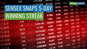 23 reactions | Sensex snaps 5-day bullish rally ends 144 points lower. Sell-off in counters such as HDFC Bank, Reliance Industries (RIL), ICICI Bank, Infosys added to the woes Click here for more: https://www.moneycontrol.com/news/business/markets/share-market-live-updates-stock-market-today-december-10-latest-news-bse-nse-sensex-nifty-tcs-sical-logistics-jai-corp-mm-eveready-industries-snowman-logistics-varroc-engg-v2-retail-6210341.html | moneycontrol.com | Facebook