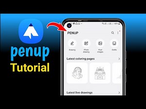 PENUP Drawing & Sharing SNS Tutorial | Complete Guide