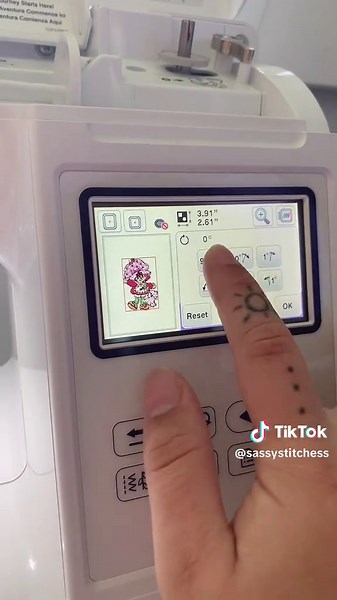 Part 1 Tutorial on Embroidery #brotherse1900 #embroidery #tutorial #embroiderytutorial #howto #strawberryshortcake