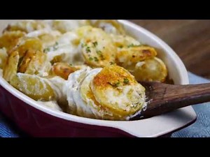 How to Make the BEST EVER White Cheddar Fondue Potatoes