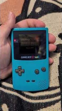 Nintendo game boy start up screen #nostalgia
