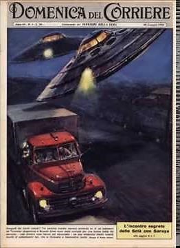 Red Simpson - The Flying Saucer Man And The Truck Driver 1979 HQ UFO