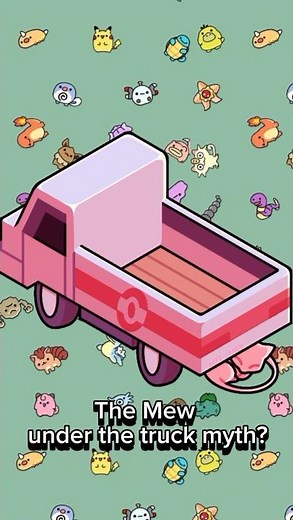 Mew under the truck? - Pokémon Myth #pokemon #pokemonmyth #pokémonlore #pokemonmew #pokemontheory