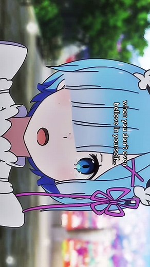 Romantic Moments: Rem Confesses Love to Subaru | ReZero Anime Edit