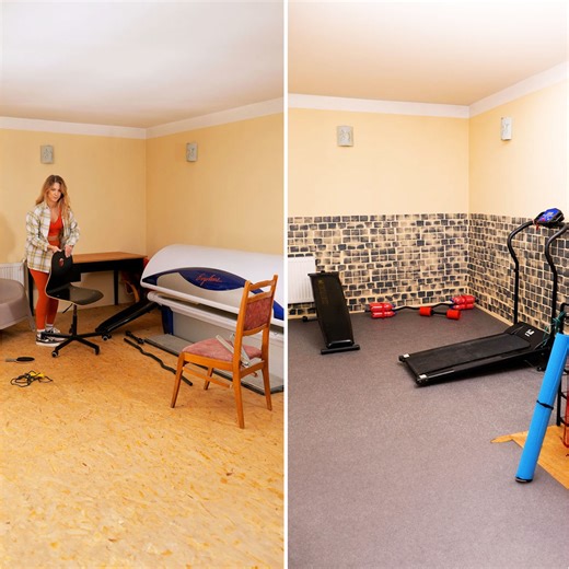 Personal home gym built on a budget 🔥