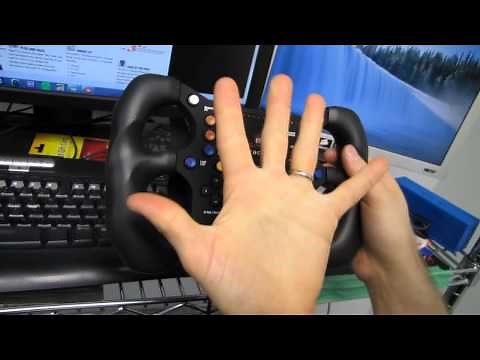 Steelseries SRW-S1 SimRaceway Racing Steering Wheel Unboxing & First Look Linus Tech Tips