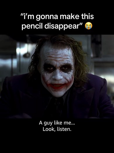 Heath Ledger's Iconic Joker in The Dark Knight