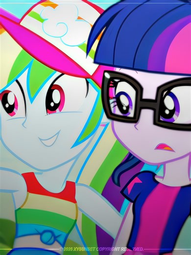 Twilight Sparkle and Dash: My Little Pony Fan Edits