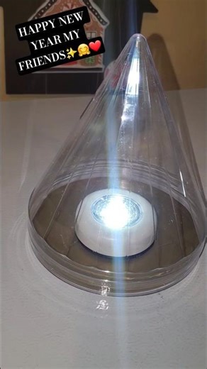 Diy night lamp using Ferrero Rocher chocolate container..#pleasesubscribe #shorts