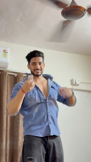 Remote wala pankha 😉 #ReelItFeelIt #comedy #highlight #reels #follower #viral #short #explore | Vishal Bhatt