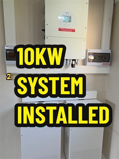 Complete 10kW Solar System Installation