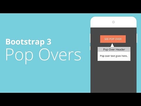 Bootstrap 3 Popovers