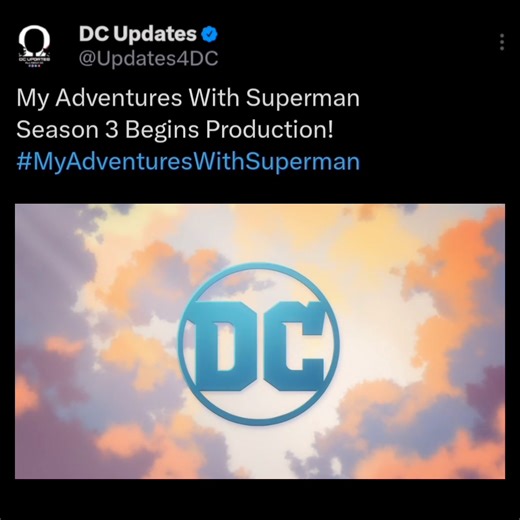 My Adventures With Superman Season 3 Begins Production! #MyAdventuresWithSuperman #DC #AdultSwim #MAX #Superman | DC Updates