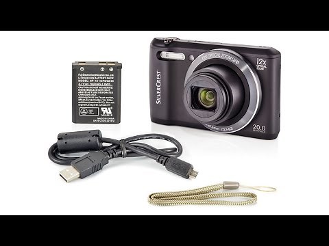 Silvercrest Digital Camera SDK 20 A1 UNBOXING REVIEW