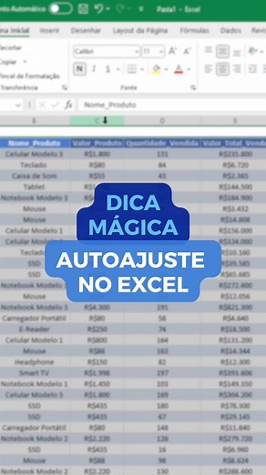 Prof. Ítalo Teotônio | Inteligência Artificial, Excel e Power BI on Instagram: "Dica mágica, auto ajuste no Excel! Já conhecia esse recurso? Quer tal aprender diversos recursos do Excel, de forma 100% gratuita? De 08 a 11 de Abril, vai acontecer uma edição especial do Simplifica Excel Express. 📊 Link de inscrição na descrição do perfil! Você terá, tudo de graça: ✅ 10 horas de Conteúdo ✅ Ebook Gratuito com mais de 150 Páginas ✅ Mais de 70 Fórmulas e Recursos do Excel ✅ Certificado Gratuito Aprov