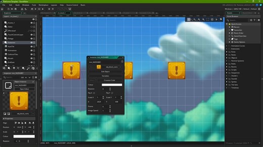 48. Guide to Objects and Assets in GameMaker