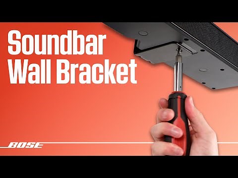 How to Wall Mount a Bose Soundbar