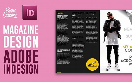 【Indesign教程】杂志排版入门