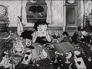 Betty Boop In Blunderland (1934) | Through The Looking Glass Into Wonderland