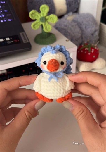 Cô bé Dzịt nhỏ chíu 🫶🏻 Pattern Crochet: autumnfaeriecrochet 🫶🏻 Sốp có bán nhen các vợ 🙄 #crochet #poongcr #duck #xhhhhhhhhhhhhhhhhhhhhhhh #flop