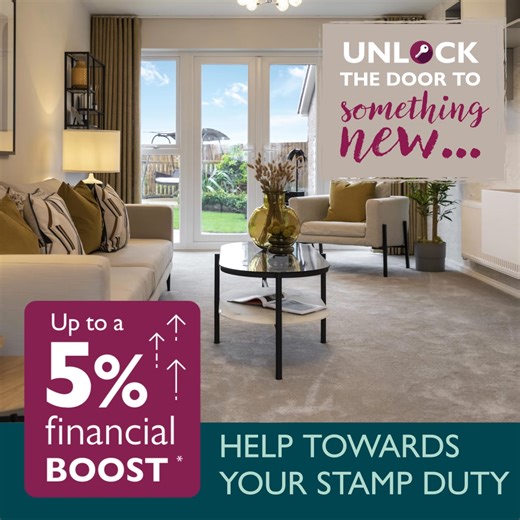 Unlock your new home with up to a 5% financial boost! Stunning 3 & 4 bedroom homes available at Brookmill Meadows. | Countryside Homes