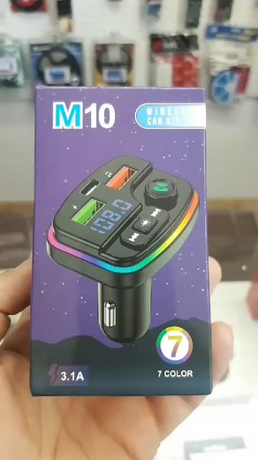 Receptor MP3 para Auto M10 RGB: Mejora tu Audio