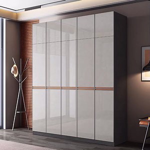 [Hot Item] Bedroom Furniture Modern Melamine Laminate Wardrobe