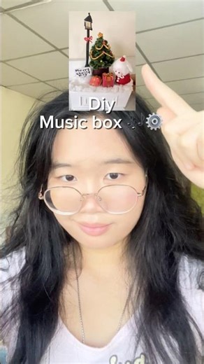 DIY music box 🎅🎄⚙️ #tutorial